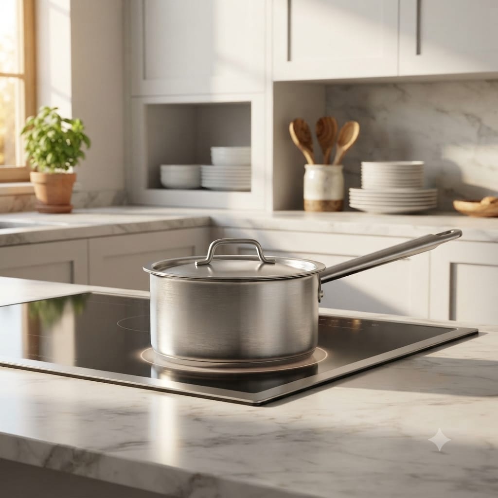 Stainless Deep Sauce Pots