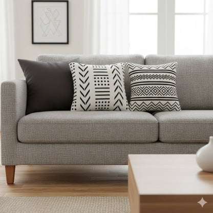 Abstract pillow covers