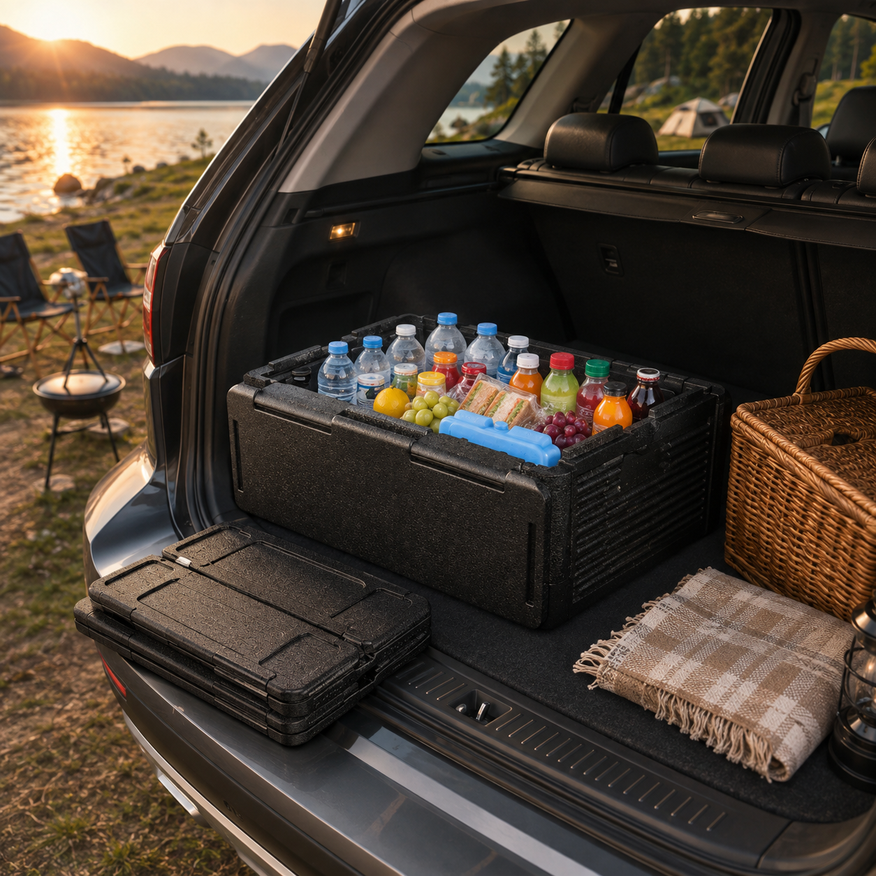 Car Fridge Cooler Storage Box Gha