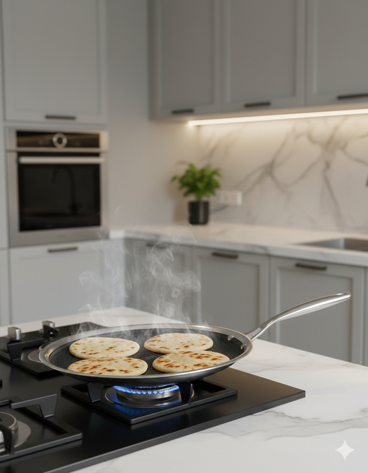 Artisan triply hybrid tawa pan