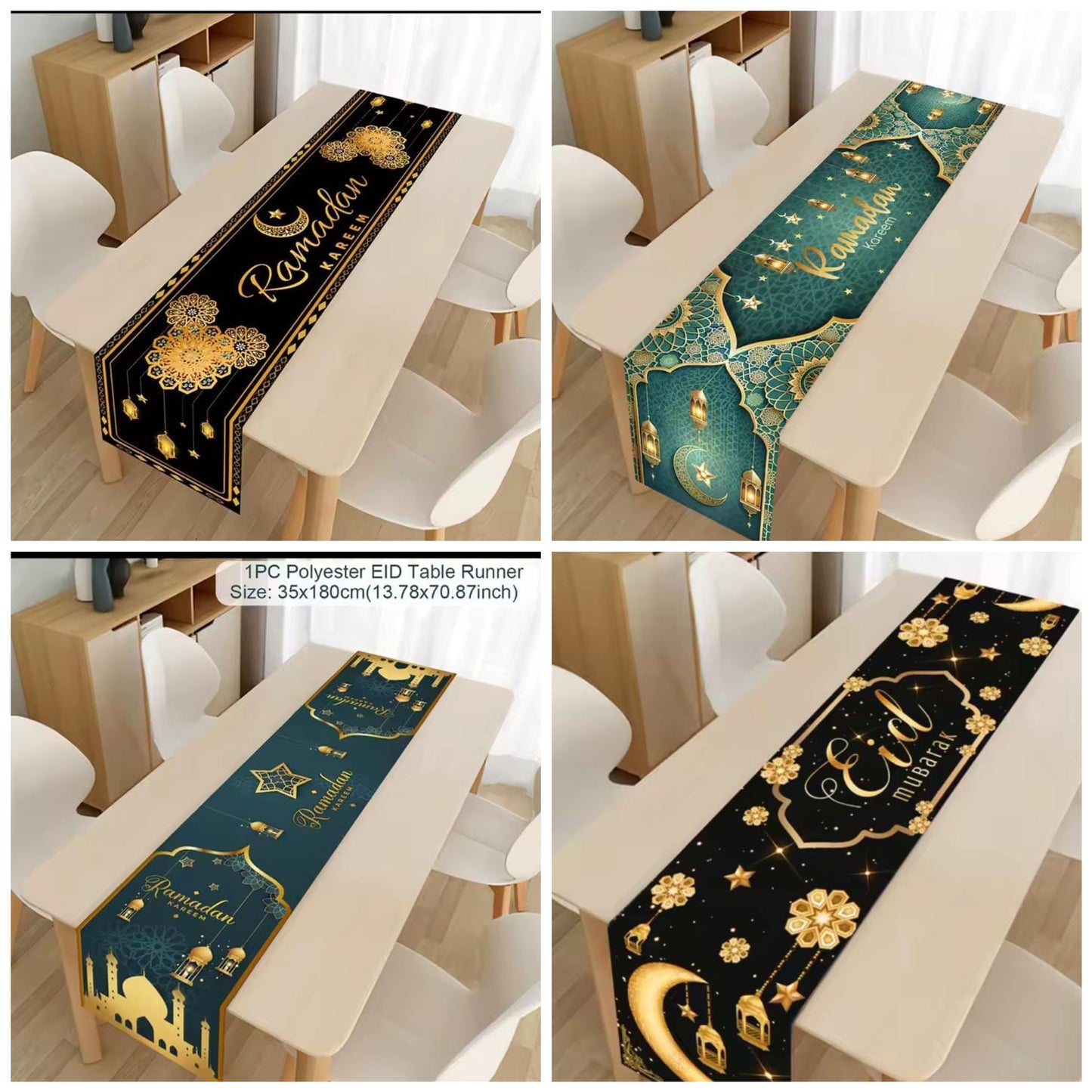 Ramadan and Eid Table Runner