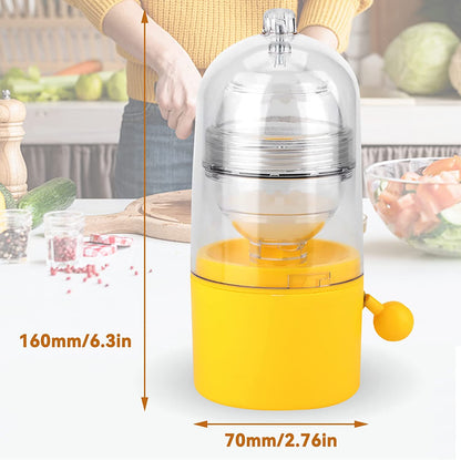 Egg yolk mixer