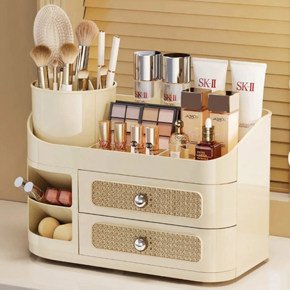 Cosmetic makeup storage organizer