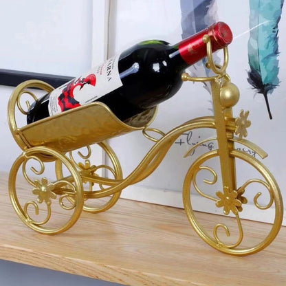 Vintage tricycle wine holder