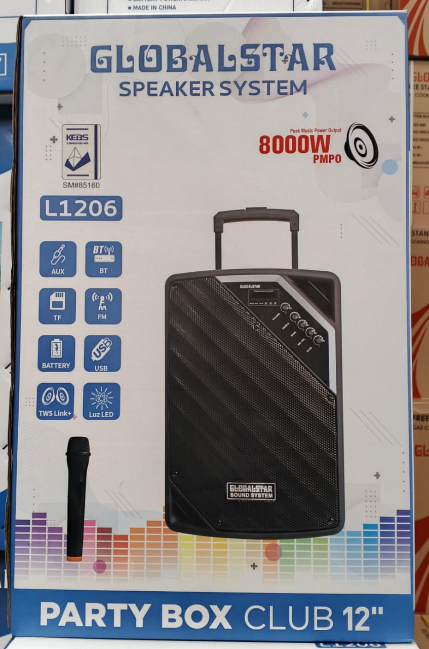 Portable trolley speaker