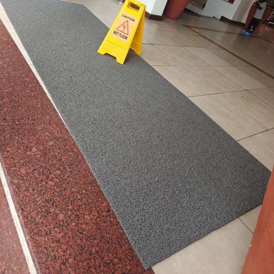 PVC Coir Door Mat Per Meter Spaghetti Floor Mat