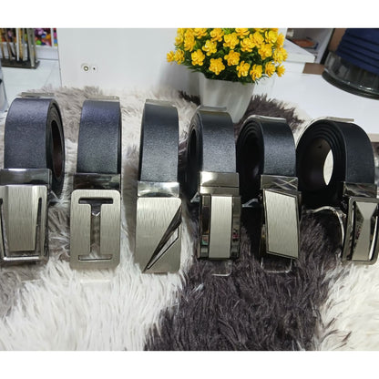 Men's leather belts