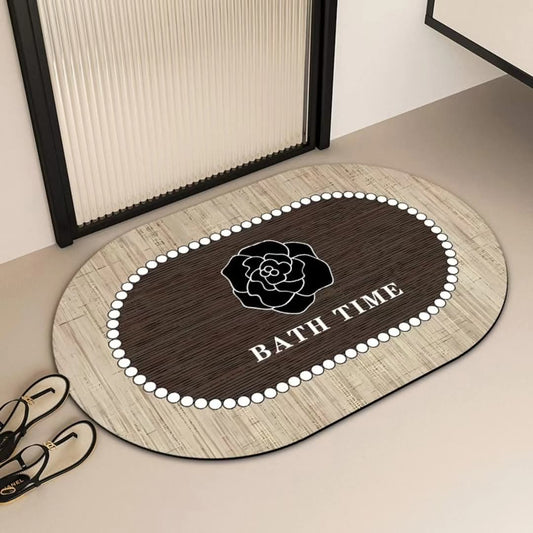 Antislip bathroom mat