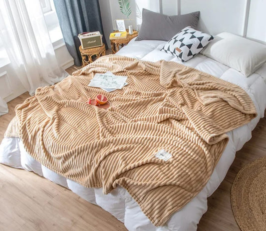 Velvet fleece blanket