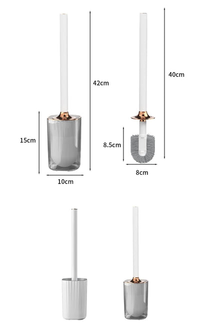 Long handle toilet brush