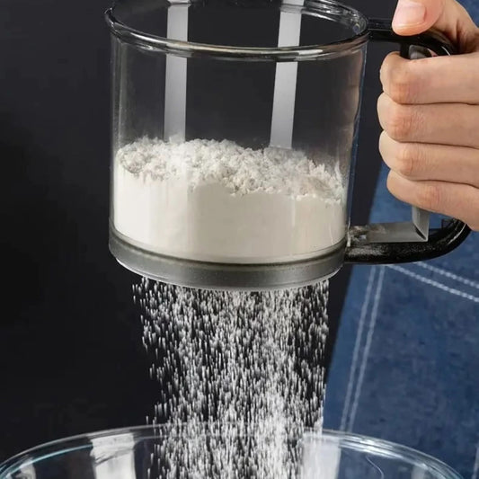 Flour sifter cup