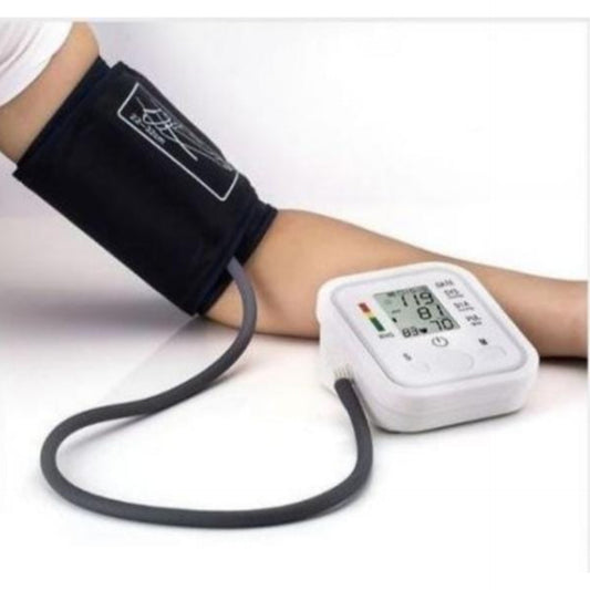 Digital blood pressure measuring machine with voice