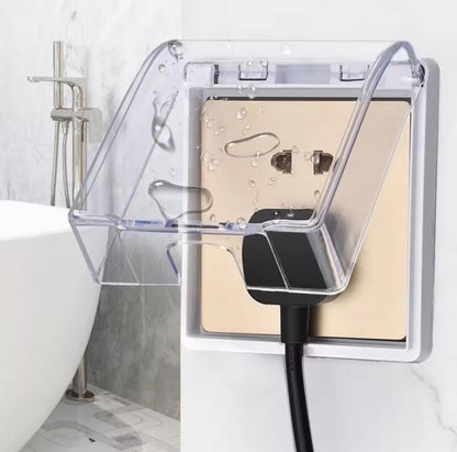 Waterproof and shock proofing socket