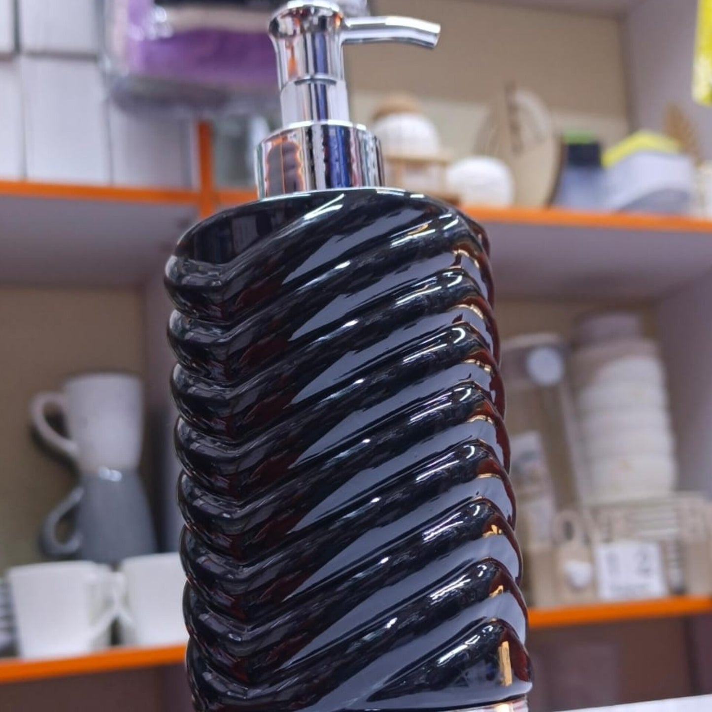 Patterned  Soap Dispenser
