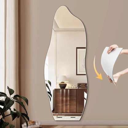 Unbreakable acrylic self adhesive mirror