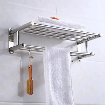 Stainless Steel Wall Mounted Towel Rack