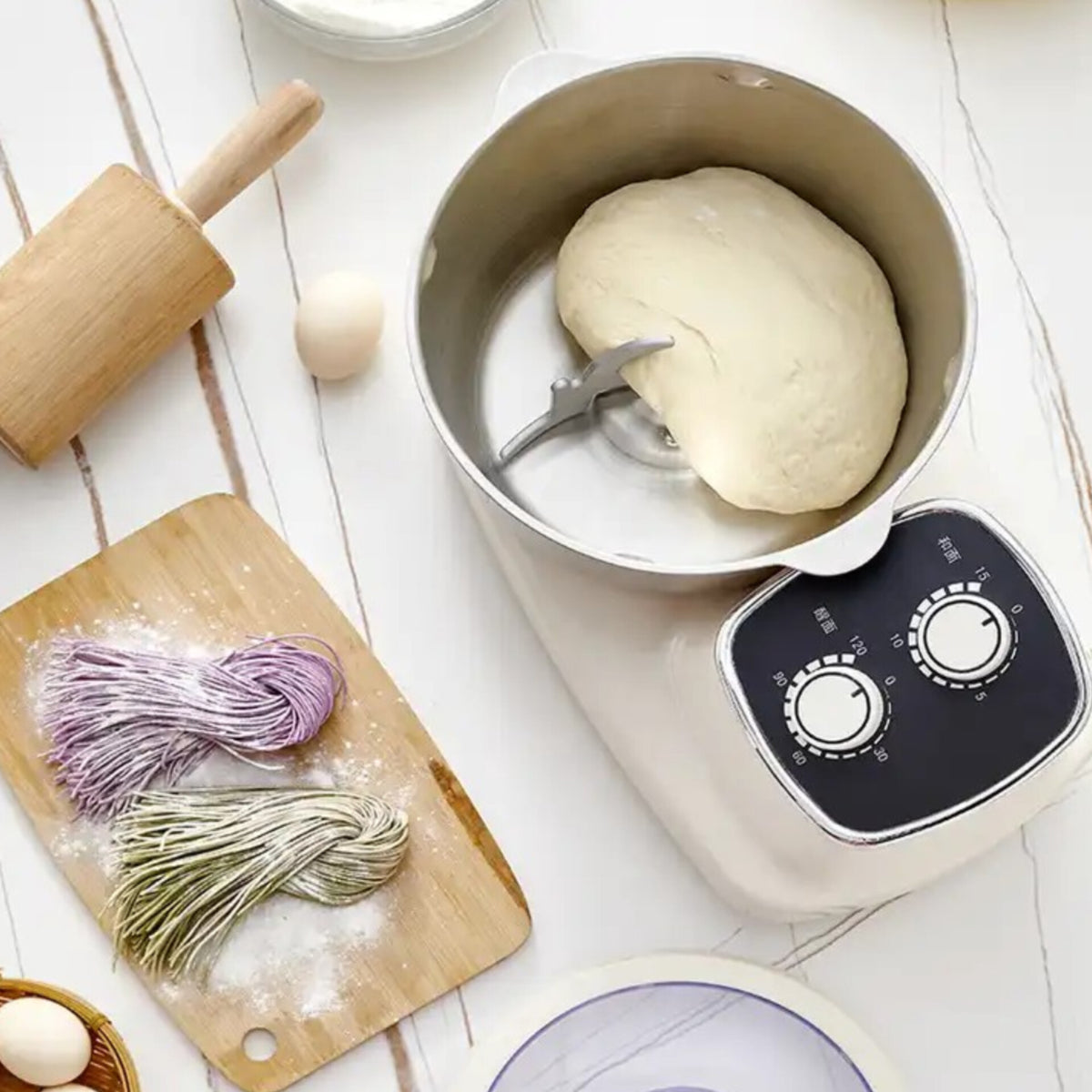 5L Multipurpose 2 in 1 Kitchen Dough Maker And Mixer
