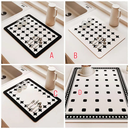 Absorbent Dish Drying Mat