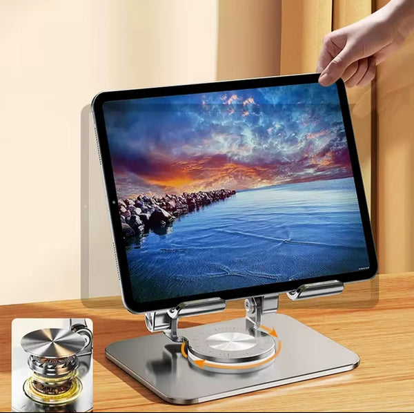 Aluminium tablet holder stand