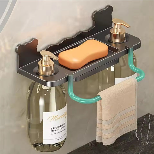 Wall mounted punch free soap holder/Shower gel