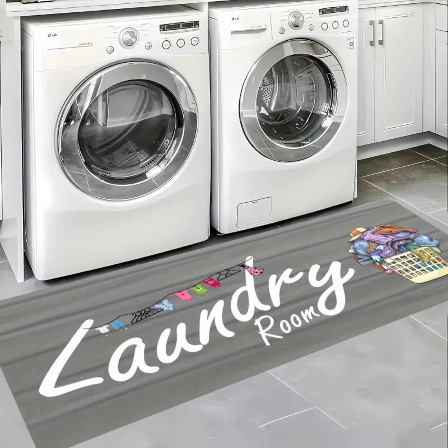 Anti-Slip Laundry Room Mat