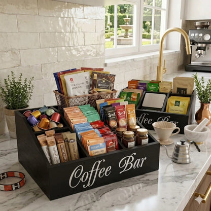 5 Slot Coffee Tea Bag Organizer