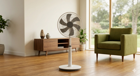 Stand Fan with 5 Blades