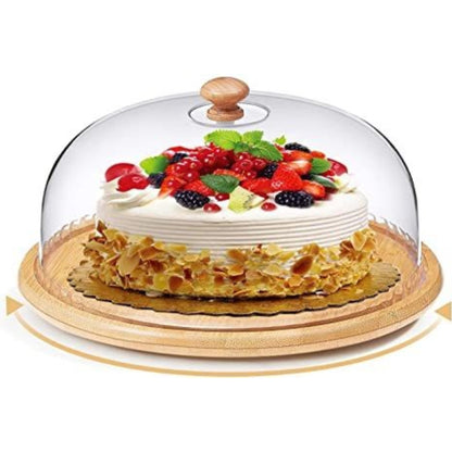 Bamboo base cake