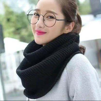 Warm Winter Knitted Scarf Gha