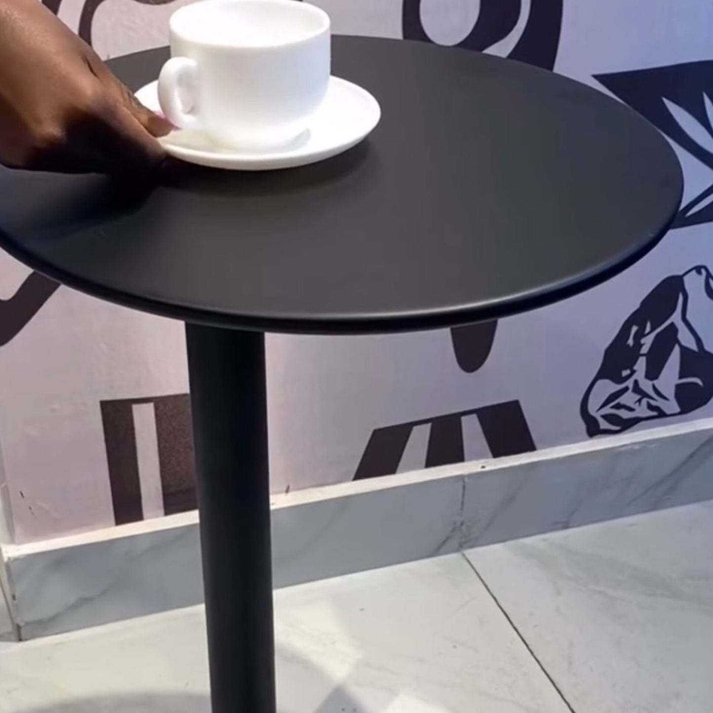 Iron Frame Side Table Gha