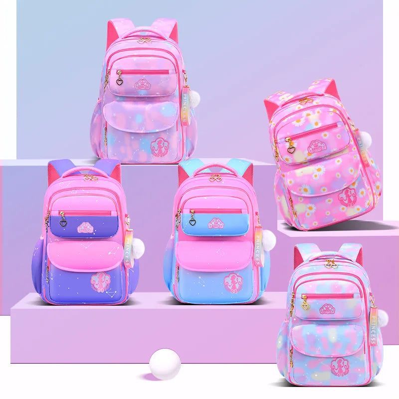 School bags backpack with multiple compartments