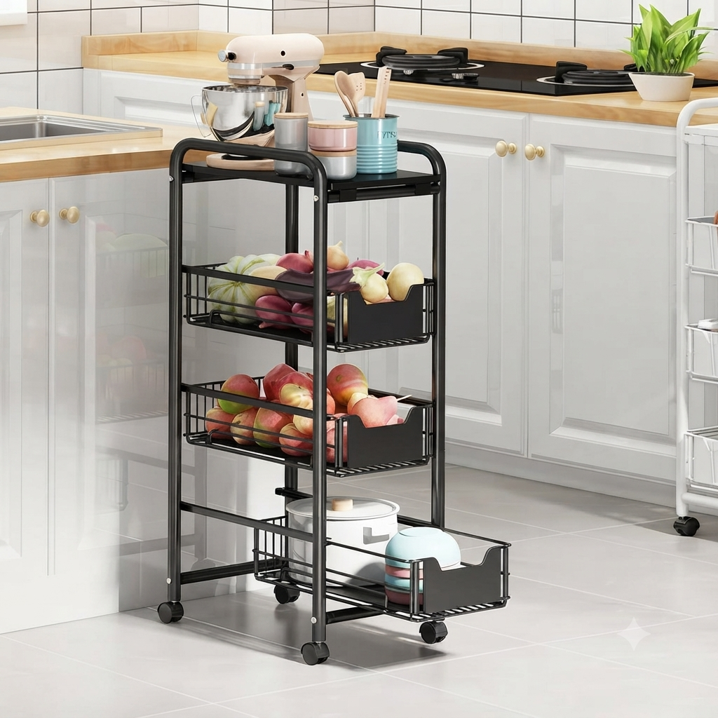  Kitchen Storage Rack