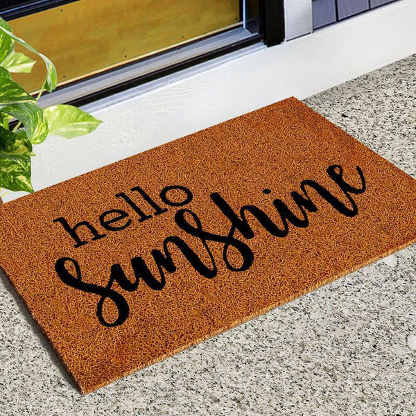 Hello Sunshine Outdoor Entrance Mat