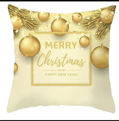 2pcs Christmas themed pillowcase