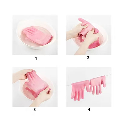 Silicone Moisturizing Gloves