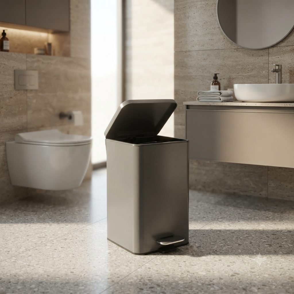 5L Stainless Steel Pedal Bin