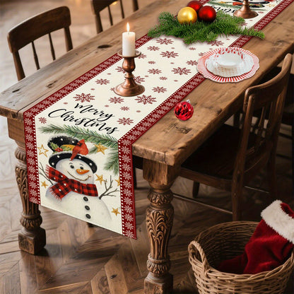 Christmas Table Runner Table  Cloth Xmas Table Cover