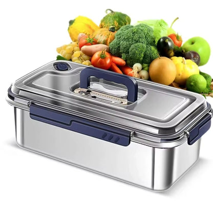Stainless Steel Large Capacity Leak Proof Storage Container With Date Indicator