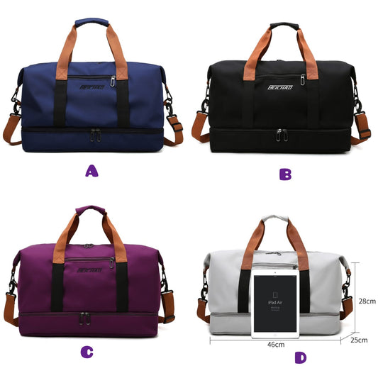 Travel gym duffle bag