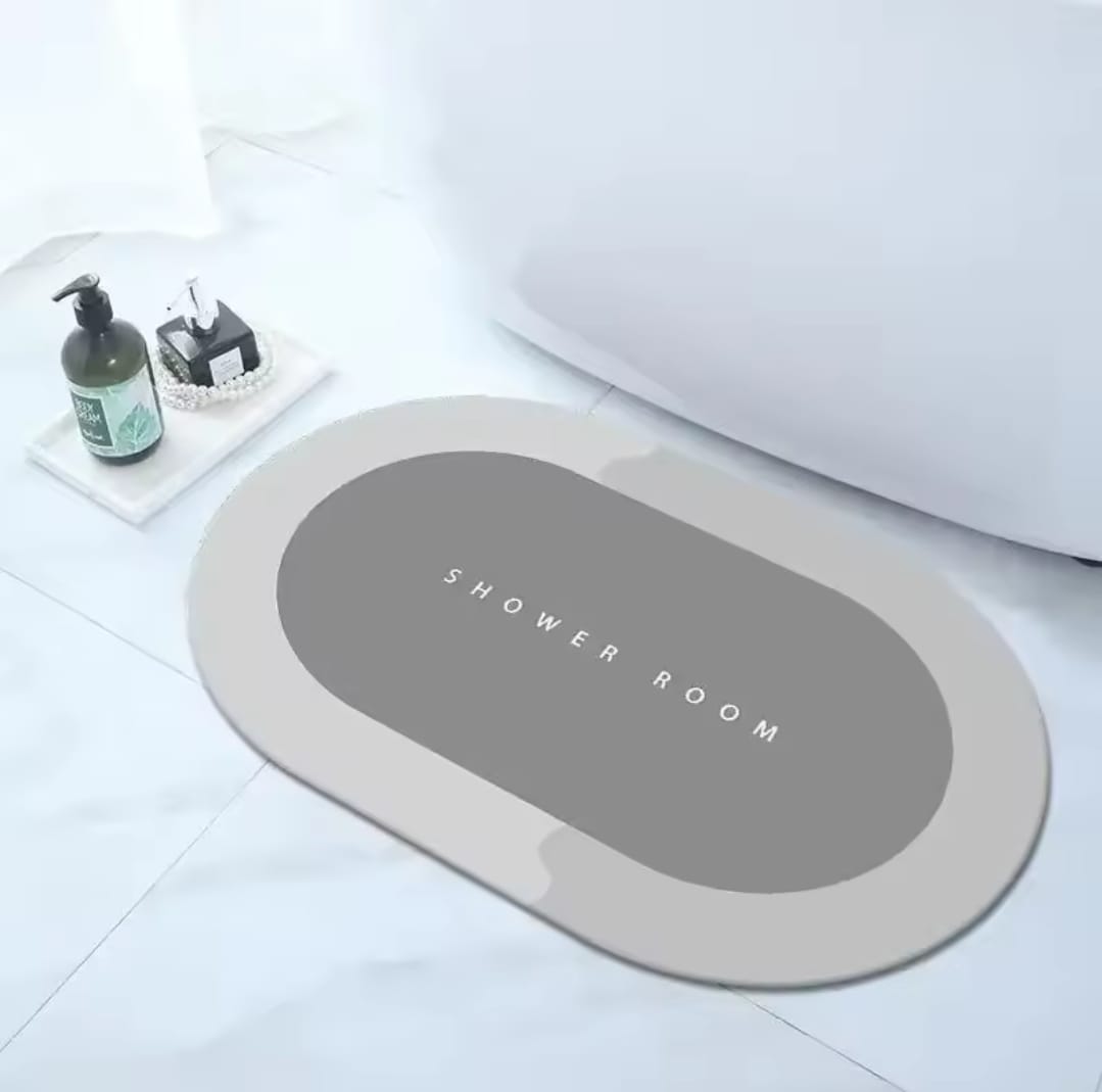 Anti slip diatom bathroom mats
