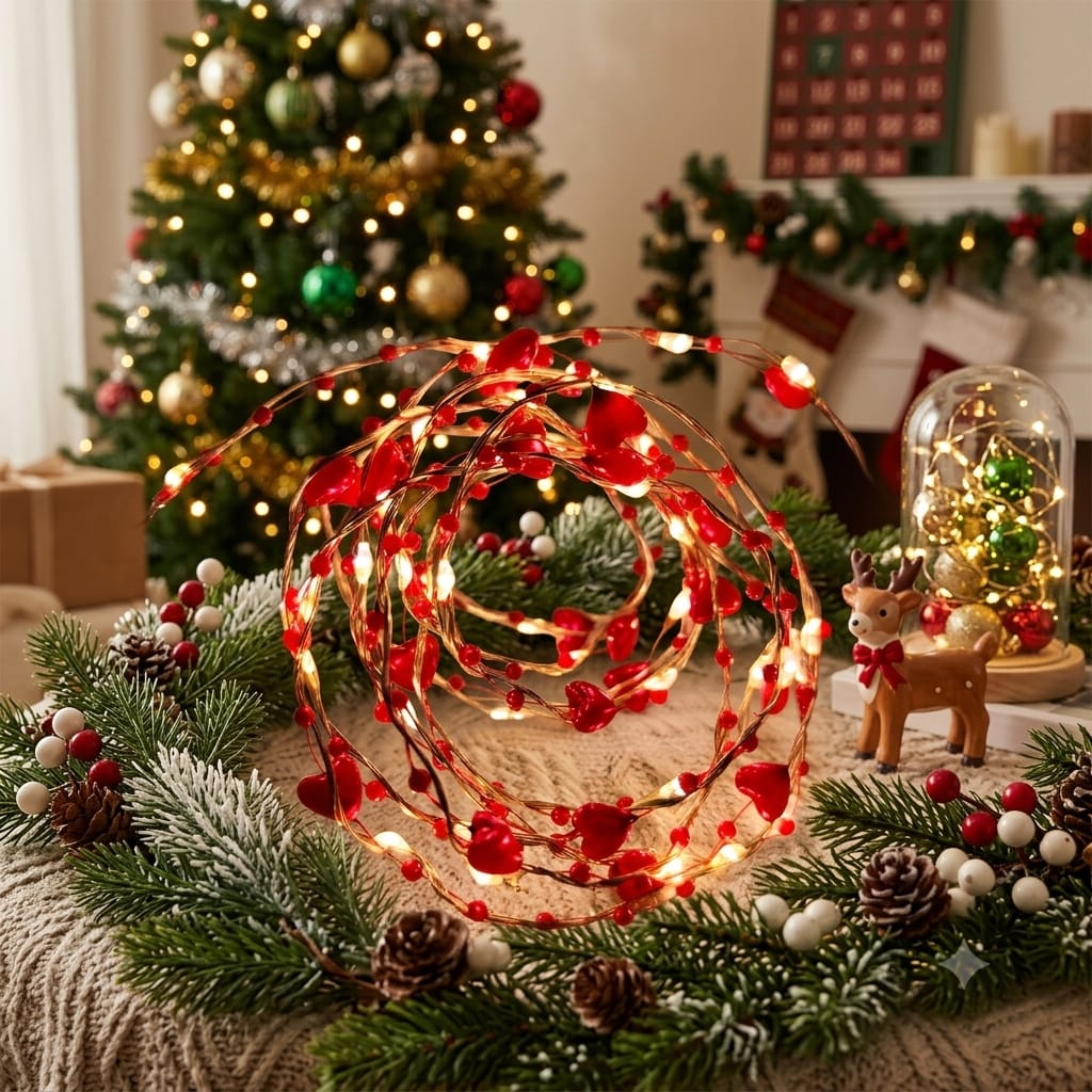 5M Battery Operated Christmas Fairy Lights with 50 lights Gha