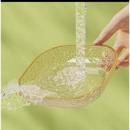 5pcs acrylic salad plates