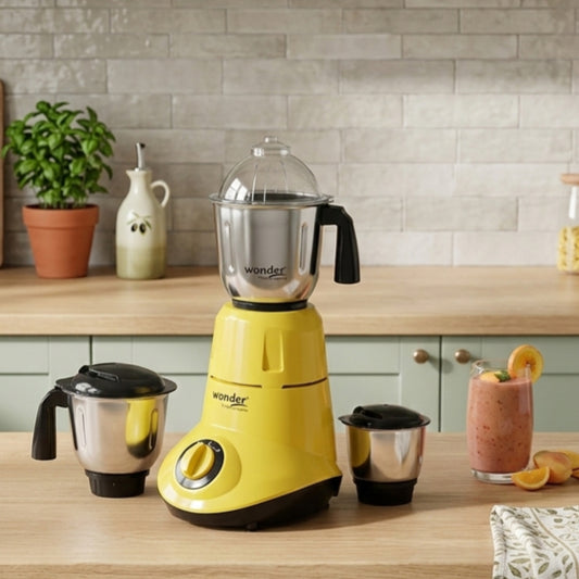 Signature 3-in-1 Wonder Mixer Grinder (550W) with Stainless Steel Jars