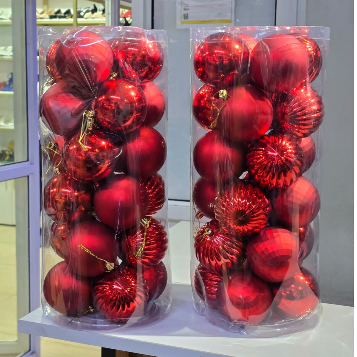 24Pc 8cm Christmas Decor Balls