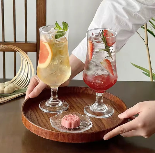 6Pcs juice cocktail glasses set