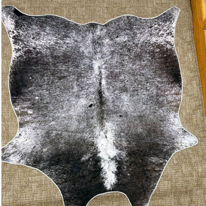 Cowhide Printed Area Rug 140x160cm