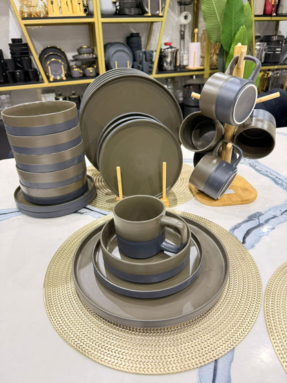 24Pcs mate dinner set