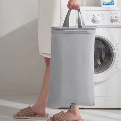 50 L partitioned, laundry / hamper/separation basket with lid -