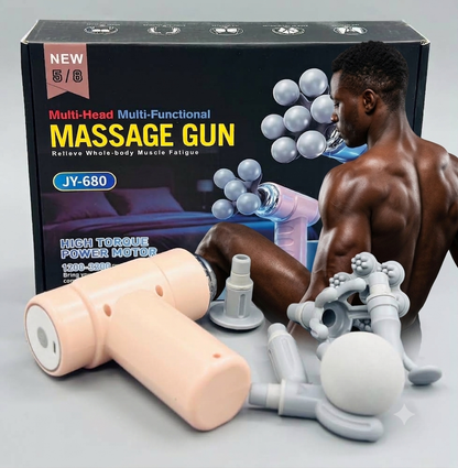 8 Head Handheld  Gun Massager