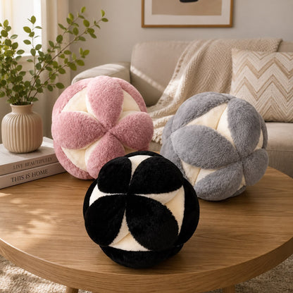 30Cm Soft Living Room Bedroom Rabbit Fur Throw Pillows